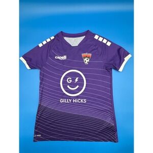 Capelli Sport Soccer Jersey Medium Purple Gilly Hicks Orthopedic One‎ #22